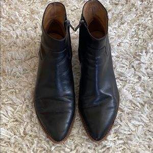 Madewell charley boots; worn